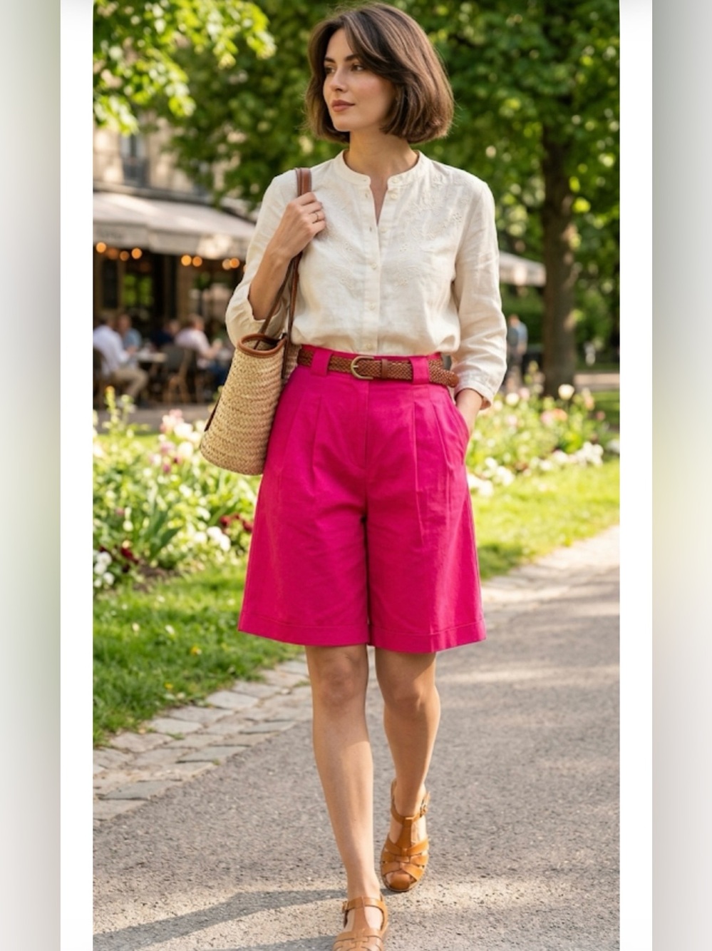 Women's Vintage Woodhards Pink Shorts XS